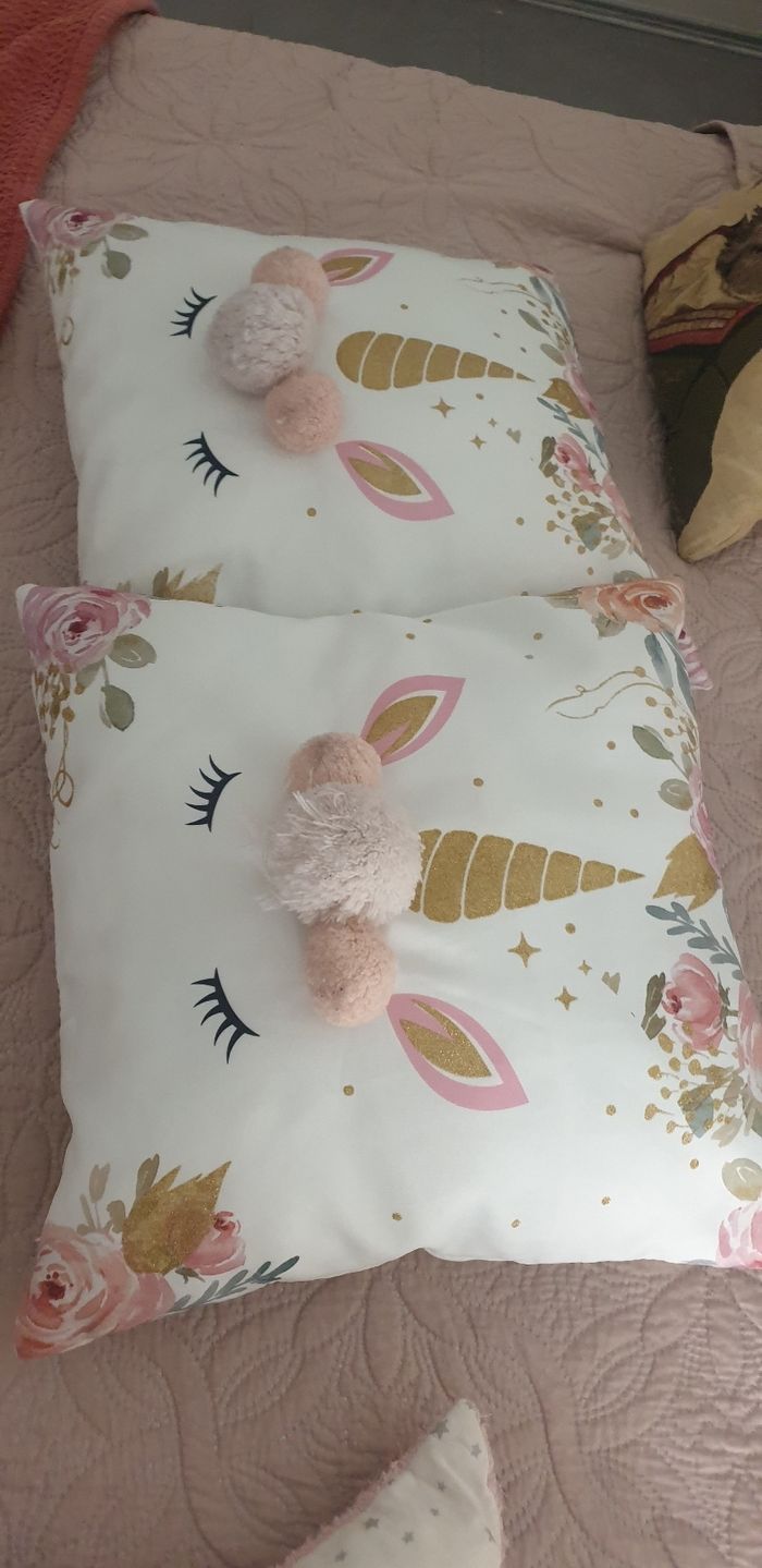 coussin licorne