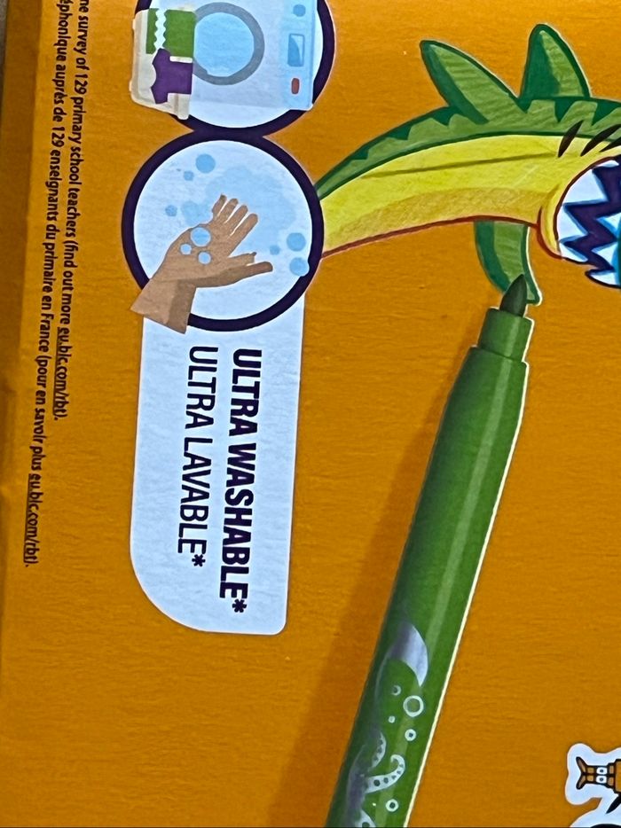 Lot neuf de 4’paquets de 24 feutres bic kids - photo numéro 4