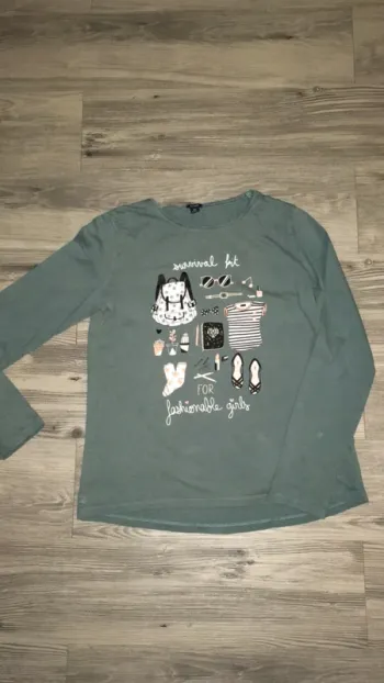 T-shirt enfant manches longues