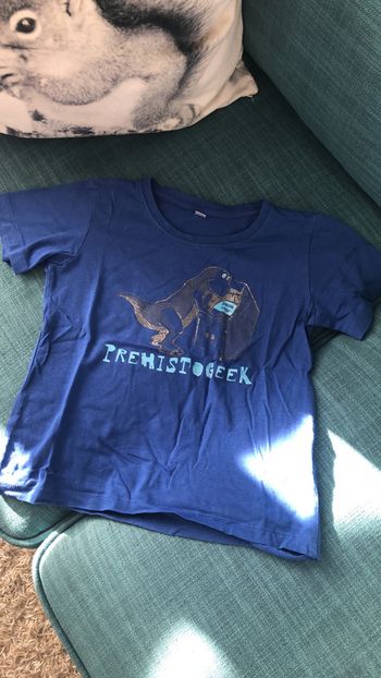 T-shirt MC garçon - 6 ans - bleu