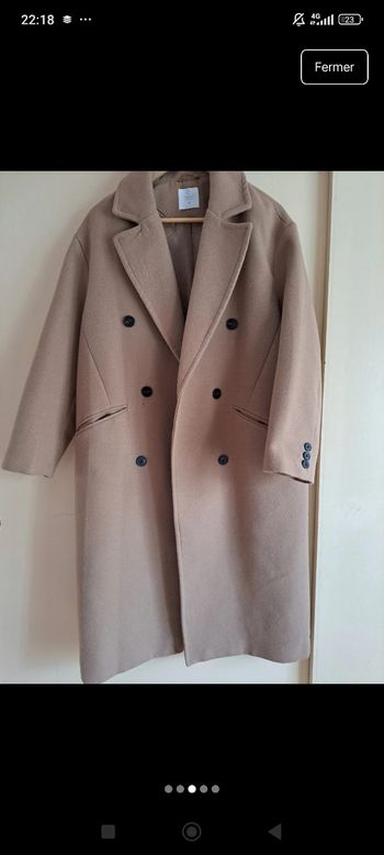 Manteau long oversize