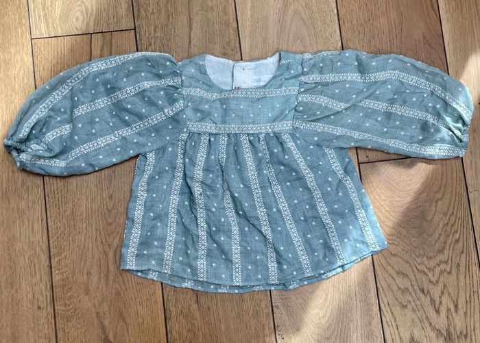 Blouse Zara 18-24m TBE
