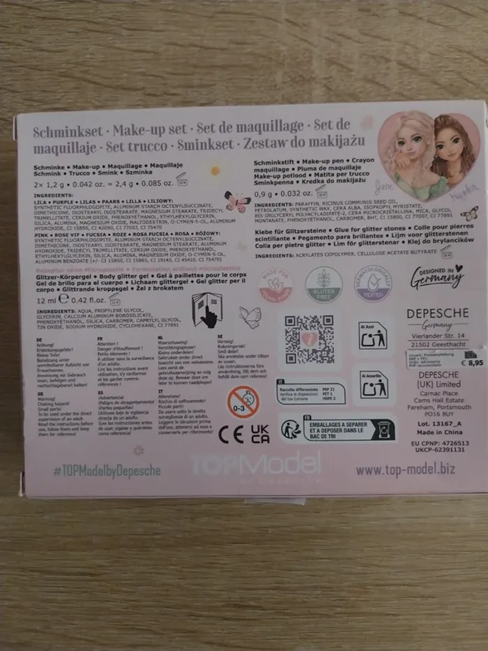 Coffret maquillage fille Top Model - photo numéro 3