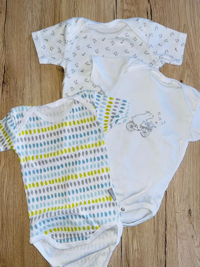 Lot 3 bodys 9 mois