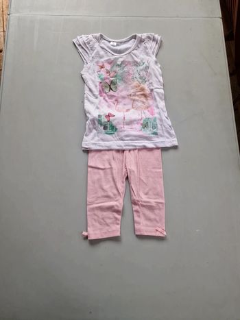 Ensemble leggings + debardeur fille