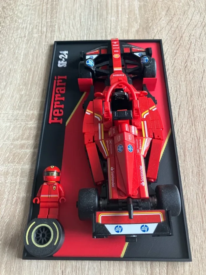 Support pour lego speed champion F1 Ferrari - photo numéro 2
