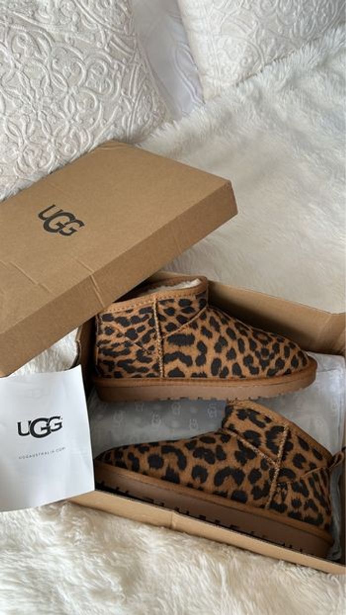 Bottines léopards