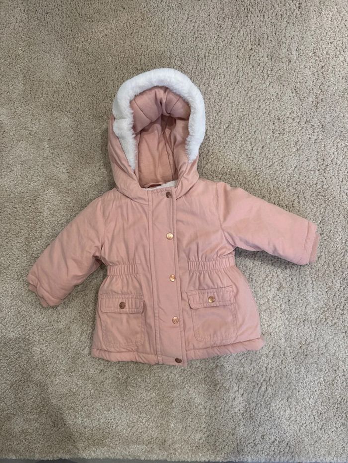 Parka 2 en 1 doublée Sherpa 3 mois