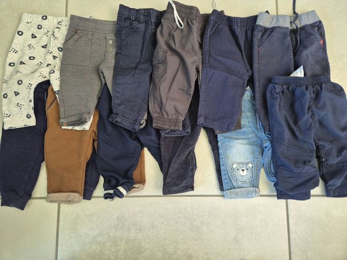 Lot de 12 pantalons