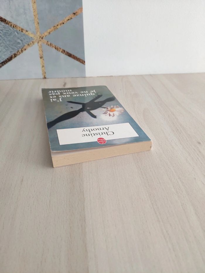 Livre poche J'ai quinze ans et je ne veux pas mourir et il n'est pas si facile de vivre Arnothy - photo numéro 4