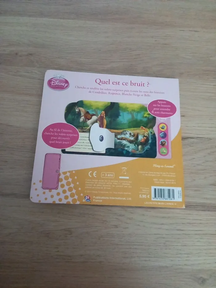 Livre princesses disney - photo numéro 2