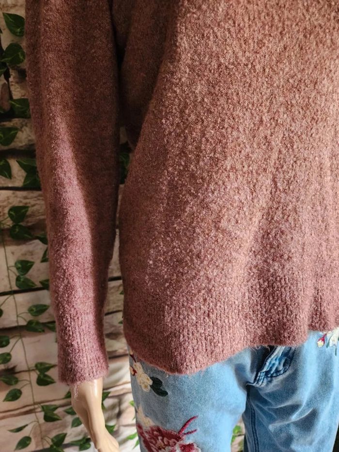 🌸Pull Laine Rose Bershka Taille 34🌸 - photo numéro 3