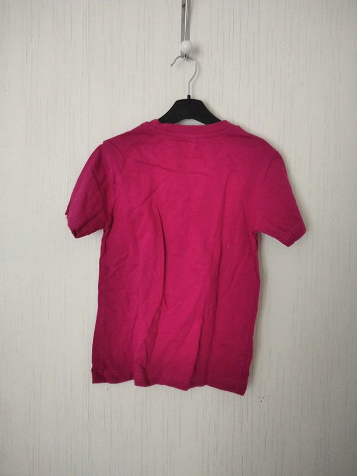 t-shirt paris fushia 6 ans - photo numéro 2