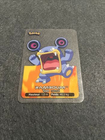 Carte Pokémon Lamincards Ramboum 052 Français 2006