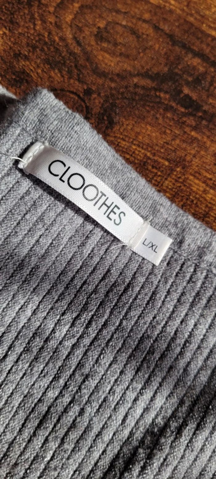 Pull oversize gris Cloothes L/XL - photo numéro 5