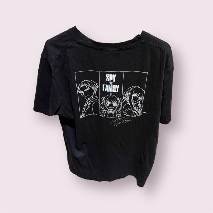 T-shirt noir Uniqlo UT Spy Family taille S En parfait état - photo numéro 2