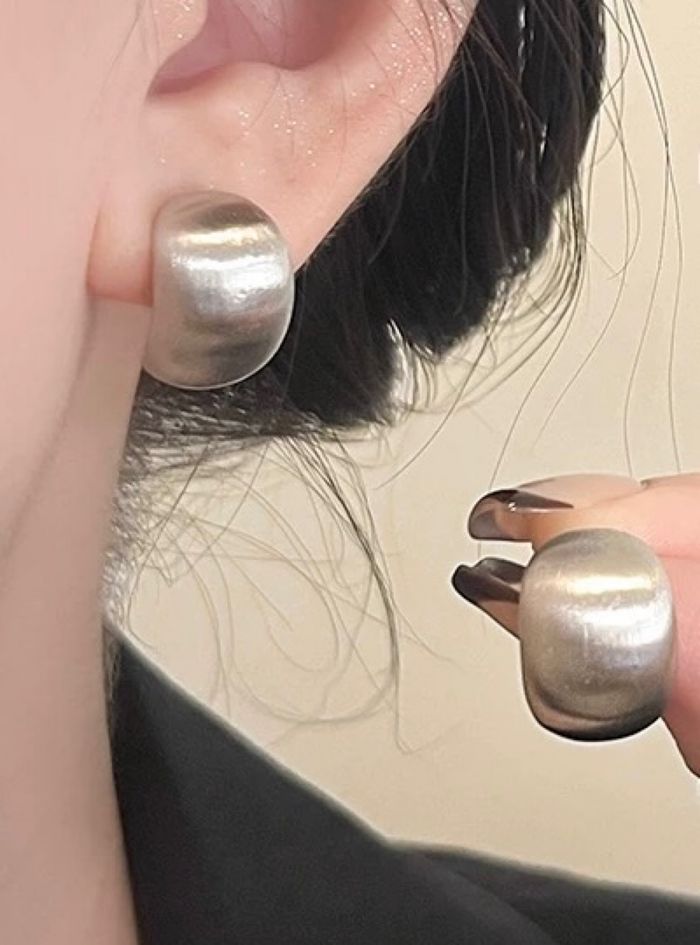 Boucles d’oreilles argenté - photo numéro 3