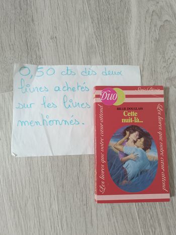 Livre Duo série désir