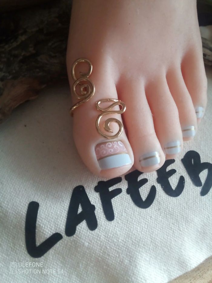 Bague bohème d'orteil