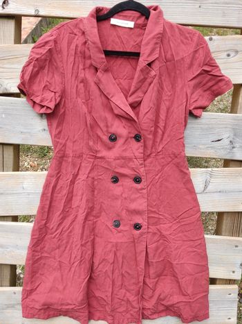 Robe Promod vieux rose.