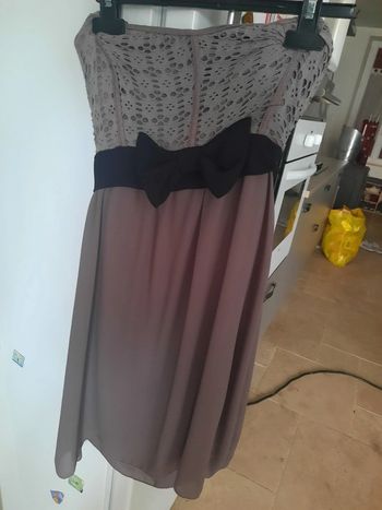 Robe noeud noir