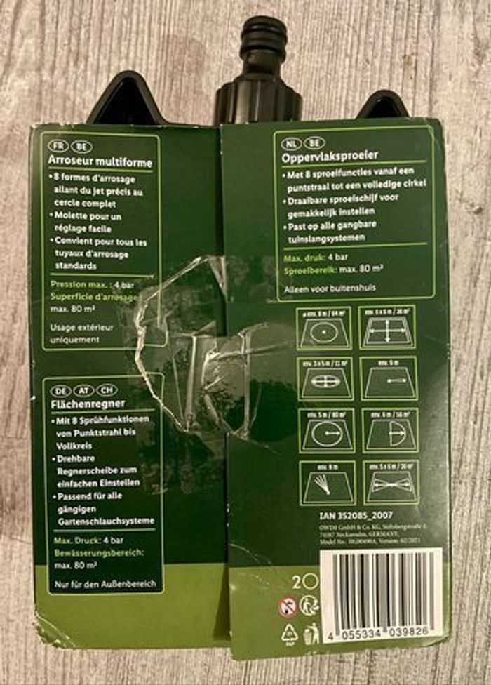 Arroseur Parkside - photo numéro 2