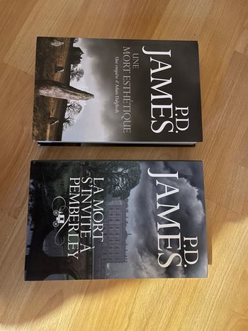 Lot livres P.D. james