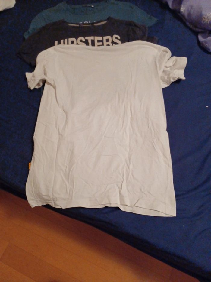 Lot 3 tee-shirts MC 14 ans - photo numéro 6