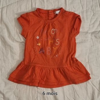 Robe tunique mc 6 mois