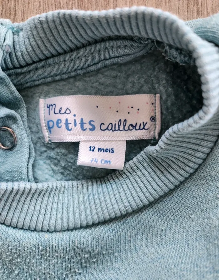 Sweat garçon 12 mois - photo numéro 3