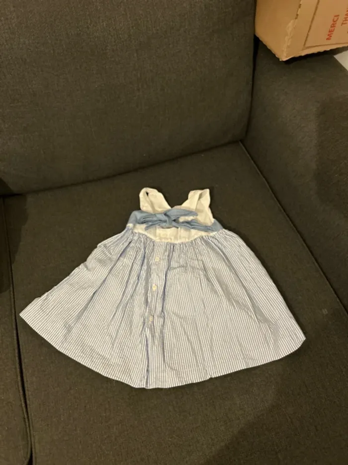 Robe manches courtes bébé fille, lola palacios, 2 ans - photo numéro 3
