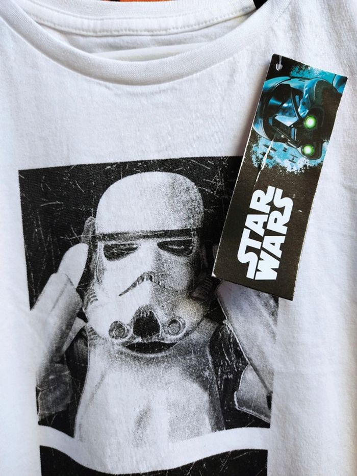 T-shirt homme Star Wars Stormtrooper S Neuf coton