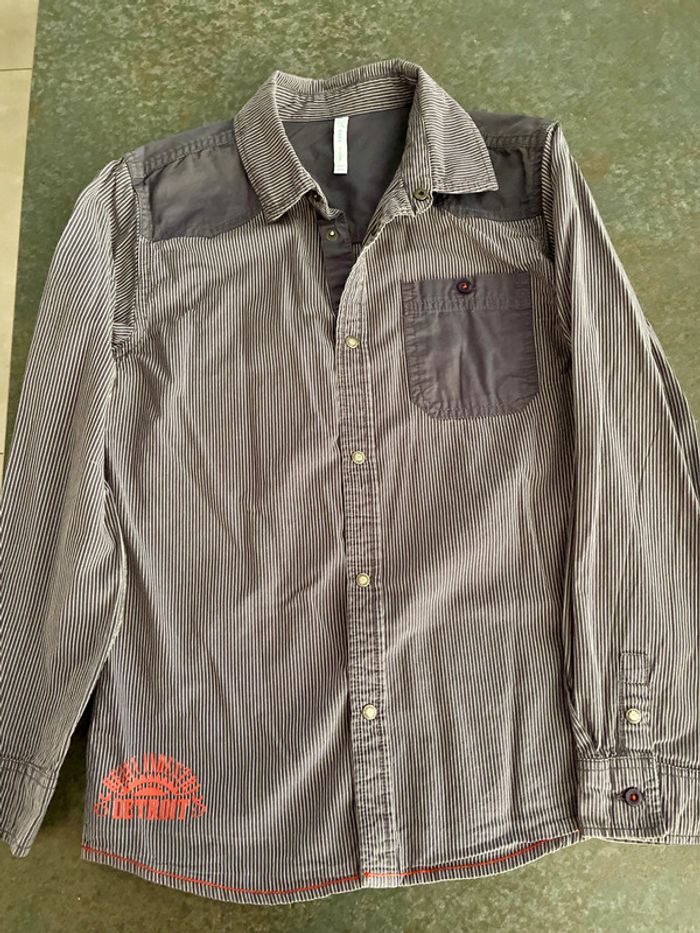 Chemise rayée