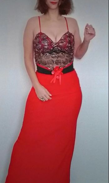 Robe de soirée maxi longue sirène décolletée