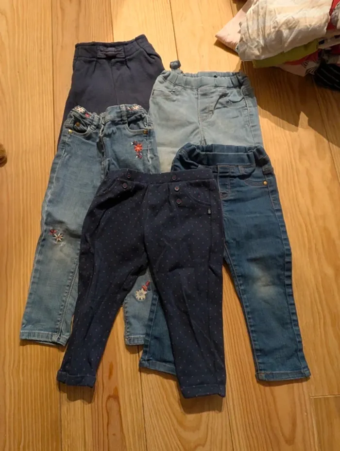 Lot pantalon