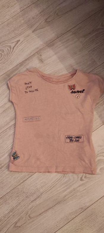 T-shirt 4 ans fille