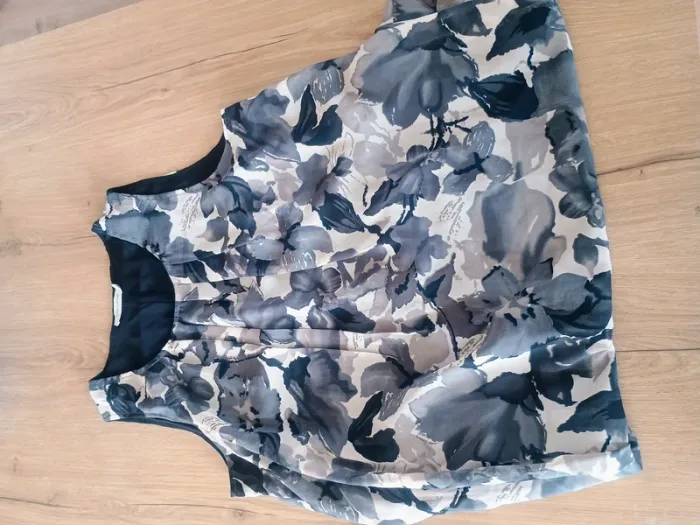 Robe sans manches Think Positive imprimé floral T.L - photo numéro 3