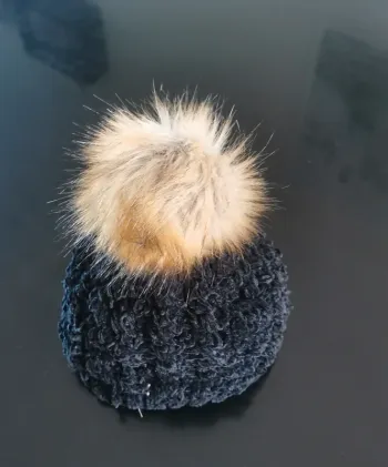 Bonnet ponpon taille 53 cm