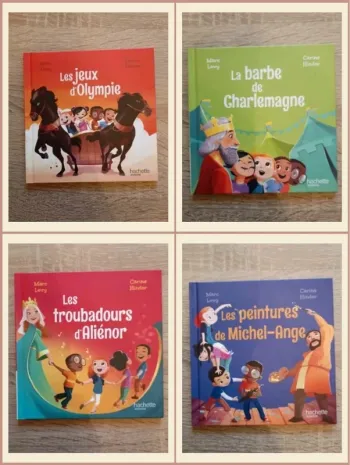 lot de 4 livres mac donald collection le club des aventuriers de l'histoire Très bon état