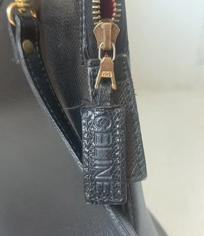 Sac Céline modèle Bolide M94 cuir noir – Excellent état - photo numéro 4