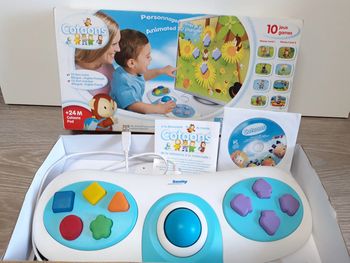 Clavier interactif 10 jeux 3D Cotoons - Smoby