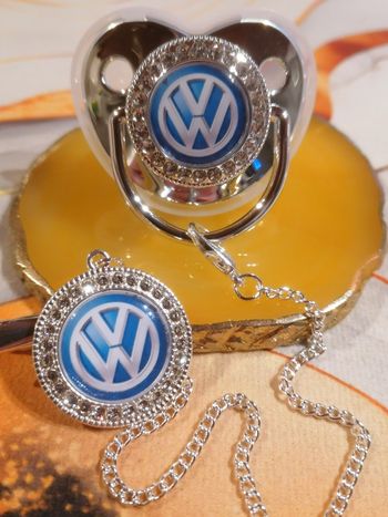 Tétine Volkwagen argenté