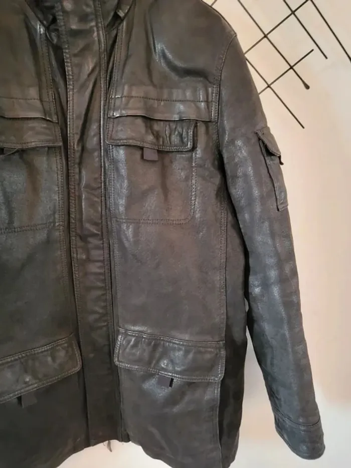 💦 Veste Cuir taille L - photo numéro 7