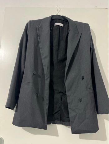 Blazer gris Bershka
