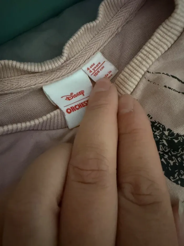 Haut manche longue Minnie 4 ans - photo numéro 2