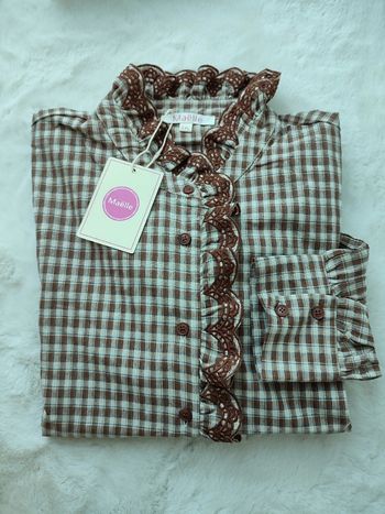 Chemise manches longues taille 2XL. Maëlle