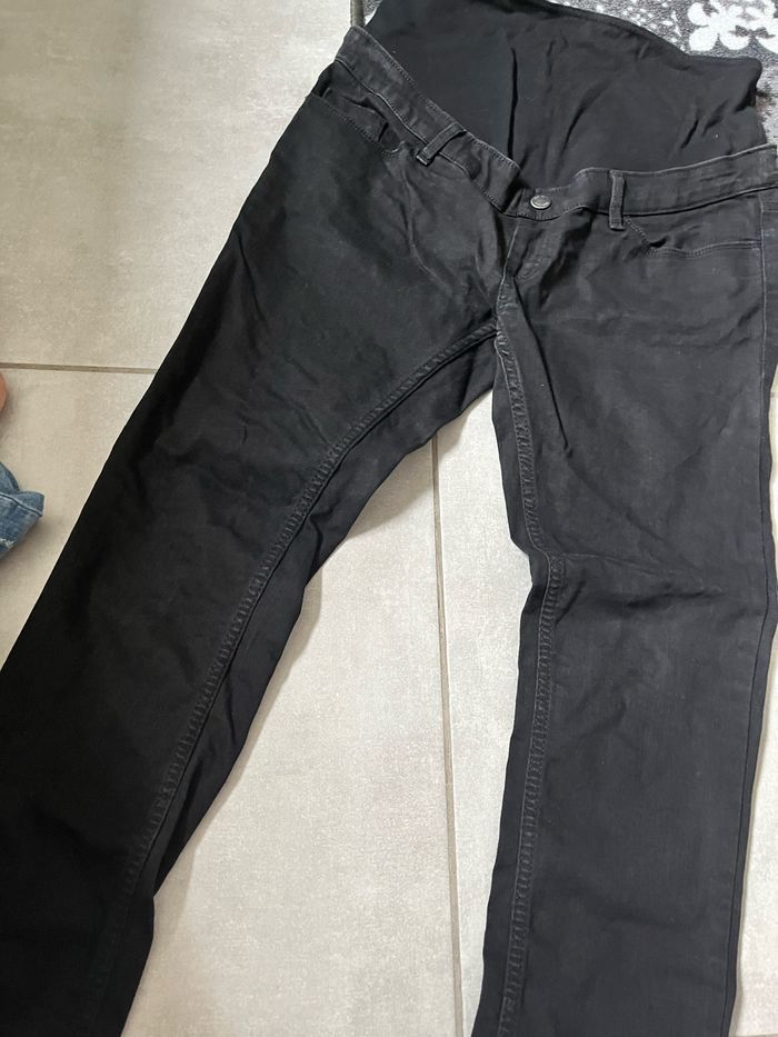 Jean de grossesse noir