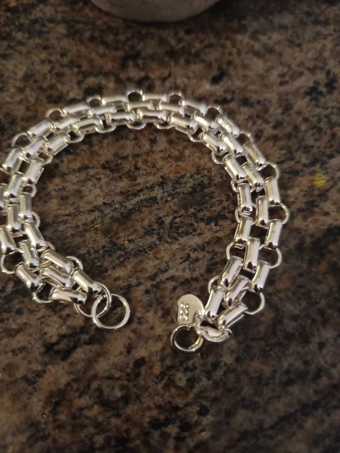Bracelet en argent s925 neuf  20 cm - photo numéro 4