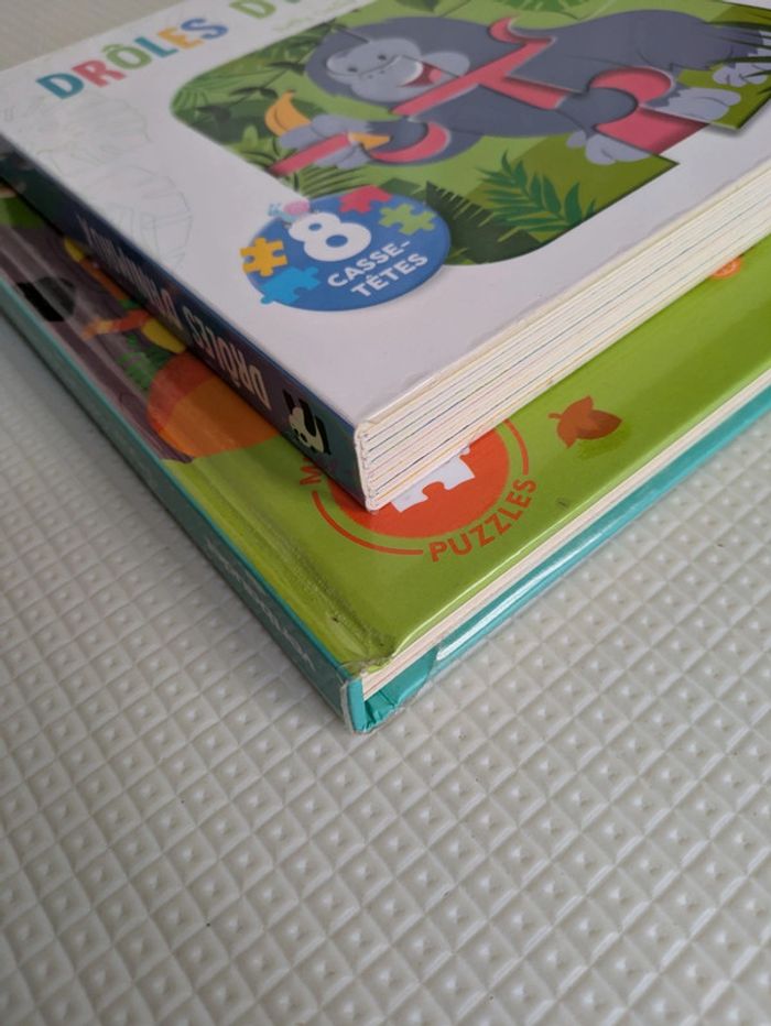 Lot de deux livres puzzles - photo numéro 4