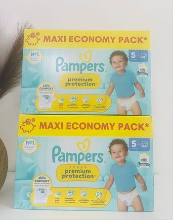 Couches Pampers Premium Protection taille 5